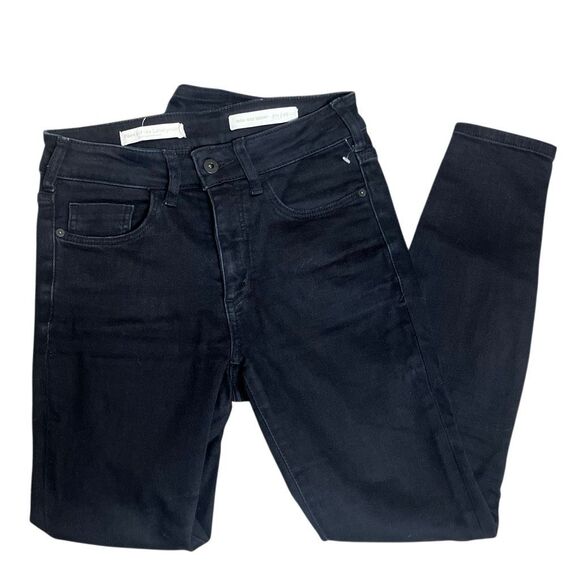 Pilcro and the letterpress by Anthropologie high rise skinny black jeans size 27 - Picture 1 of 7